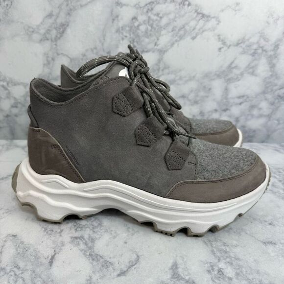 NEW SOREL Kinetic Breakthru Caribou Waterproof Boot sz 7.5 K931 - Picture 5 of 8